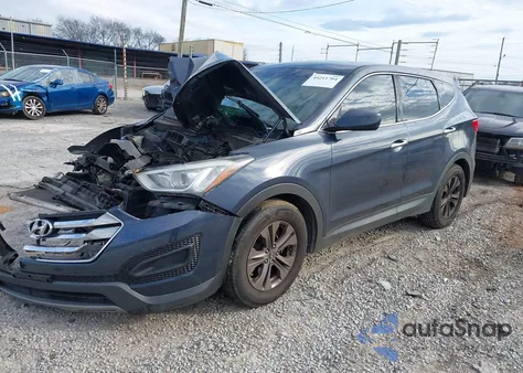 2013 Hyundai Santa Fe Sport from USA, damaged, VIN 5XYZT3LB3DG107363